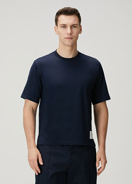 Oversized Navy Blue T-Shirt