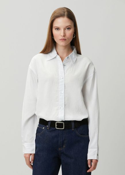 Avni Slim Fit Light Blue Striped Shirt