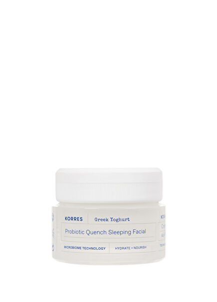 Greek Yoghurt Probiotic Quench Sleeping Facial Probiotic Intensive Moisturizing Night Care Cream 40 ml