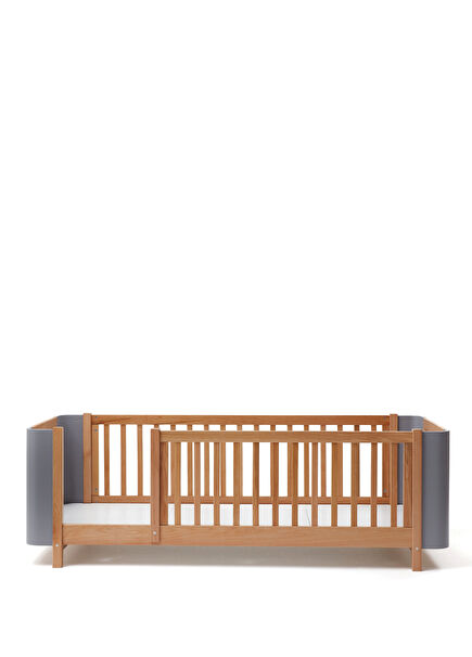 Odin Natural Grey Wooden Children's Room Montessori Bed 100 x 200 cm