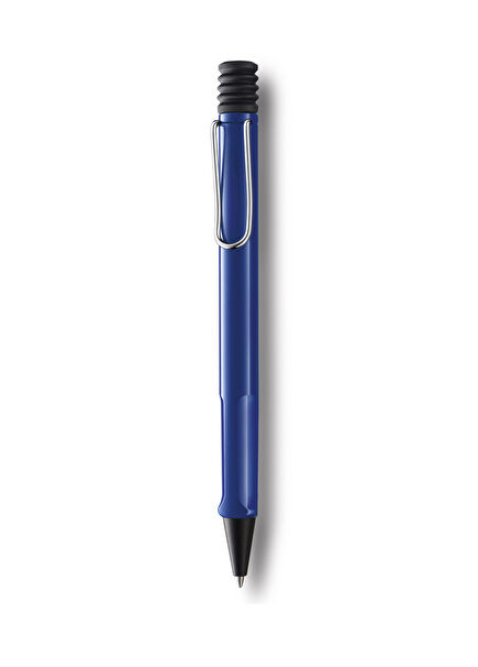 Safari Metal Clip Blue Ballpoint Pen