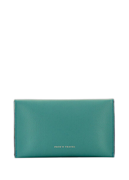 Turquoise Leather 2-Piece Watch Case