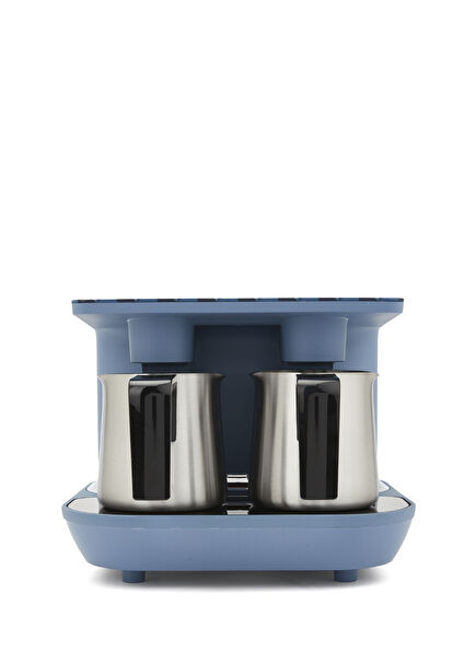 Blue Turkish Coffee Machine