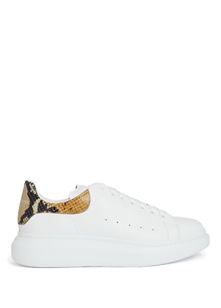 Oversized Çok Renkli Erkek Deri Sneaker