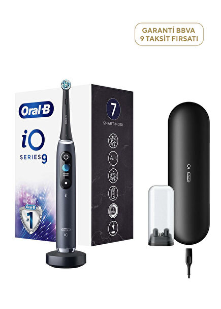 iO 9 Şarjlı Diş Fırçası - Siyah