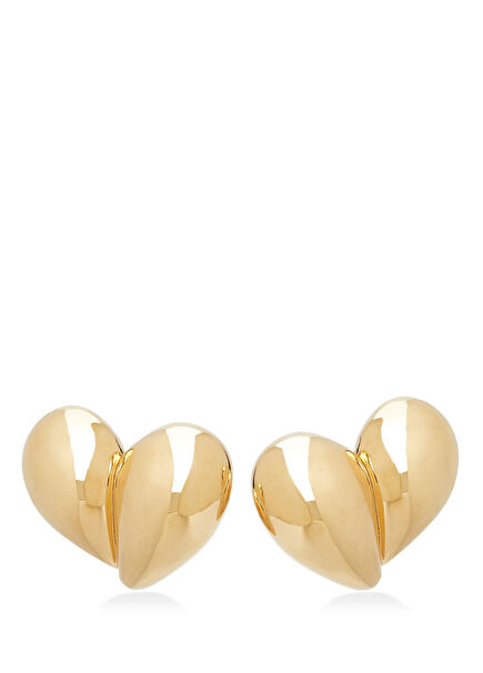 Drop Gold Kadın Gümüş Küpe