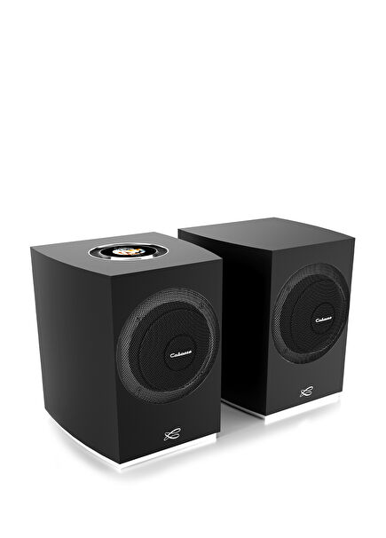 Black Rialto Hi-Fi Shelf Type Speaker