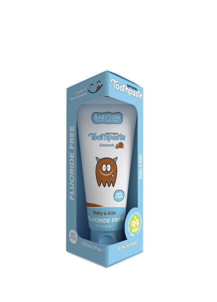 Coconut Flavored Organic Toothpaste