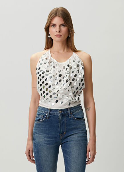 Dixie White Blouse