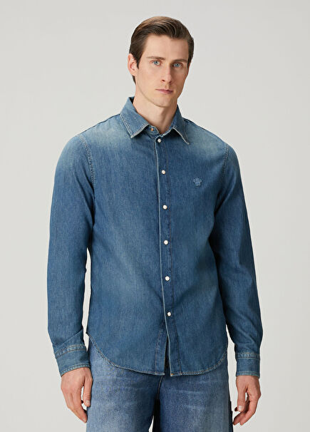 Blue Denim Shirt