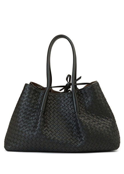 Black Women's Leather Bag