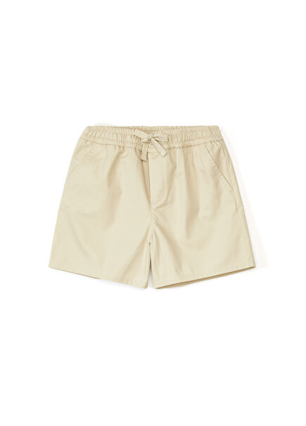 Beige Baby Boy Shorts