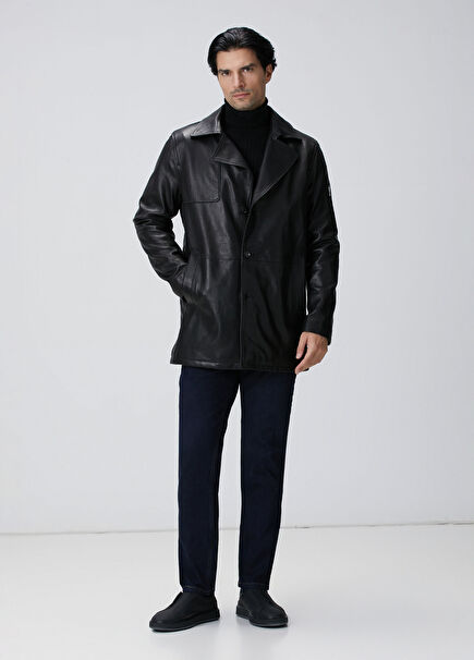 Slim Fit Lacivert Denim Pantolon