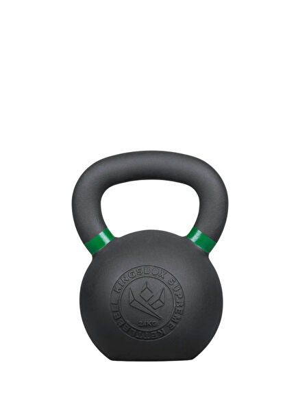Döküm Demir Siyah Supreme Kettlebell 24 kg