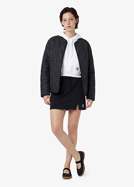 Malden Liner Siyah Düğmeli Unisex Ceket