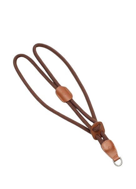 Kahverengi Paracord ve Deri Köpek Göğüs Tasması