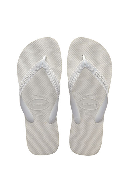 Beyaz Logolu Erkek Plaj Terliği