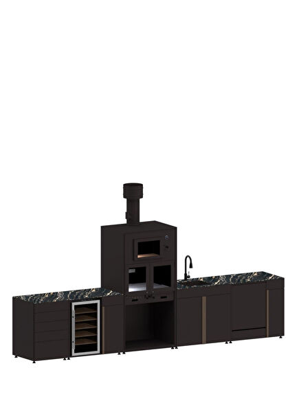 Pure 5 Module Garden Kitchen 440 cm