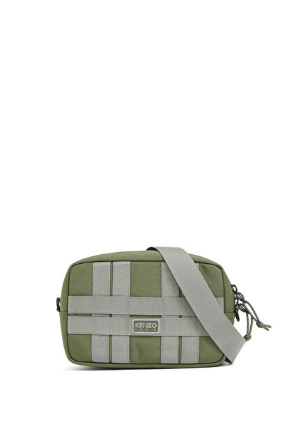 Dark Khaki Men's Handbag