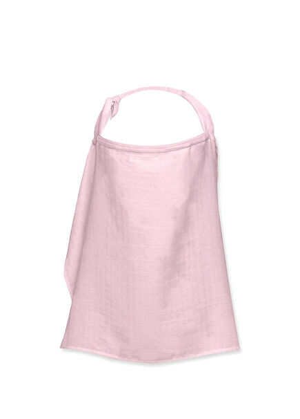 Innocent Pink Müslin Bebek Emzirme Önlüğü 