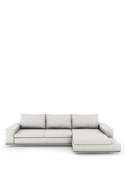 Fashion Beige Stretch Sofa