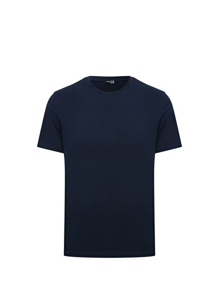 Donata Navy Blue Short Sleeve Men's T-shirt