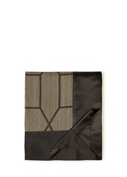 Mazzano Black Linen Tablecloth