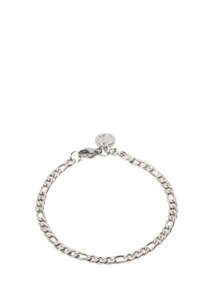 Silver Men's Steel Bracelet