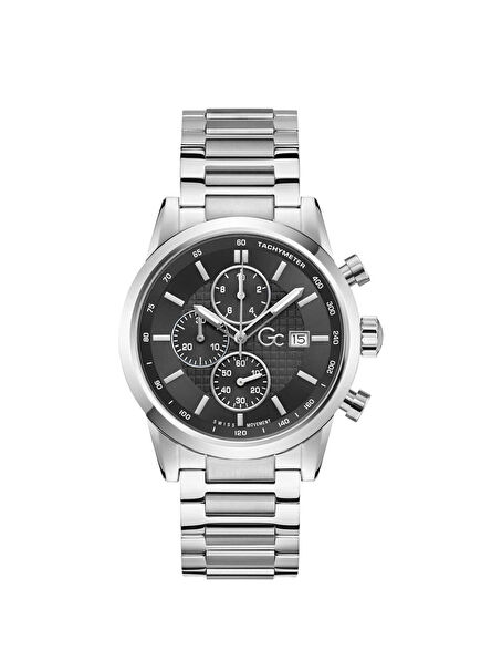 GCZ61001G2 Metalik Gri Çelik Erkek Kol Saati