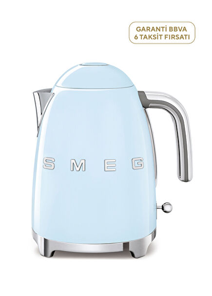 50's Style Retro Pastel Blue Kettle 1,7 lt