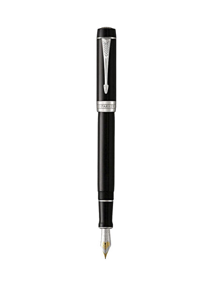 1931365 Duofold Black CT Fountain Pen