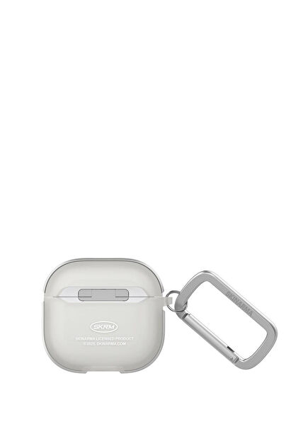 Kinzoku Mat Beyaz Apple 4. Nesil Uyumlu Airpods Kılıfı