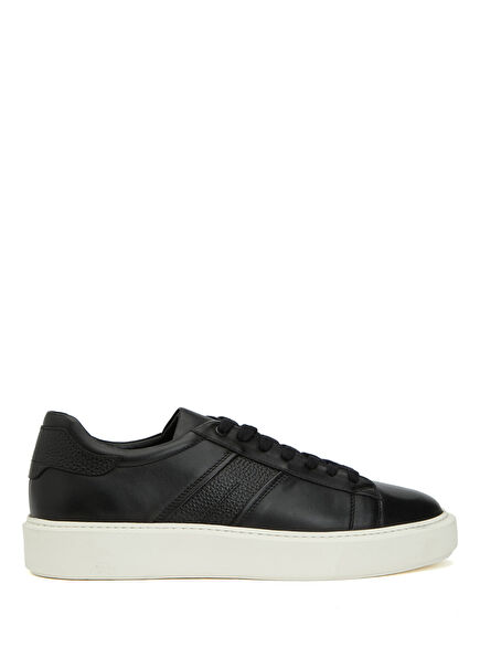 Siyah Günlük Erkek Deri Sneaker