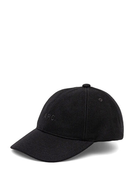 Charlie Siyah Erkek Yün Şapka