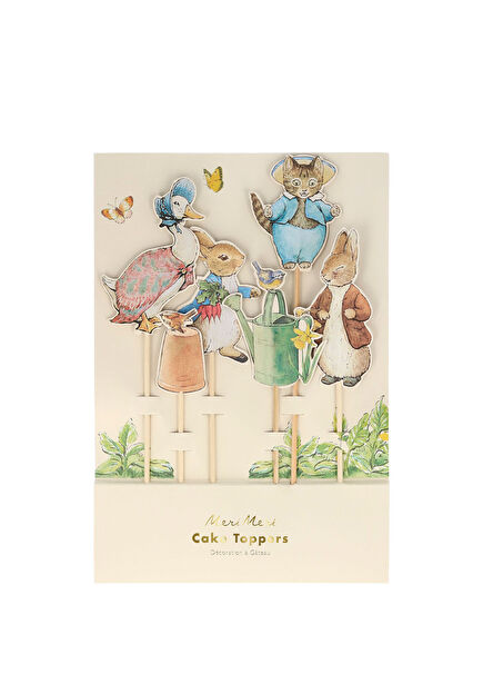 Peter Rabbit and Friends Cake Topper