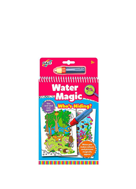 Water Magic Who's Hiding Sihirli Boyama Kitabı