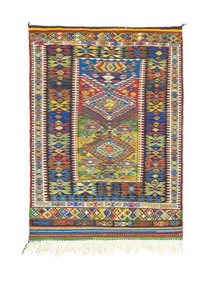 Güre Hand Woven Wool Rug 138x189 cm
