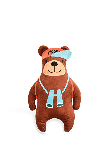 Gıcırtı Ayı Kahverengi Peluş KöpekOyuncağı