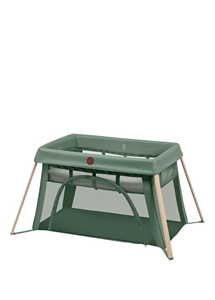 Calao Light Beyond Green Eco 2 'si Bir Arada Anne Yanı Beşik ve Taşınabilir Çift Katlı Park Yatak 