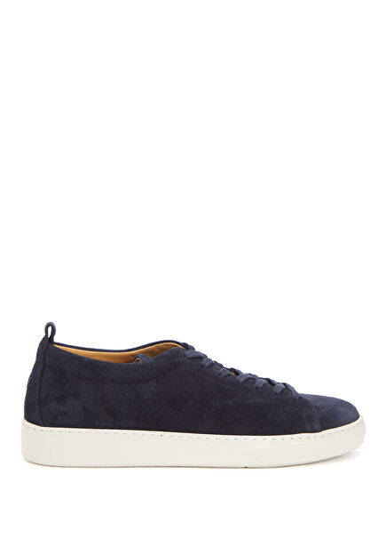 Colby Navy Blue Men's Nubuck Sneakers