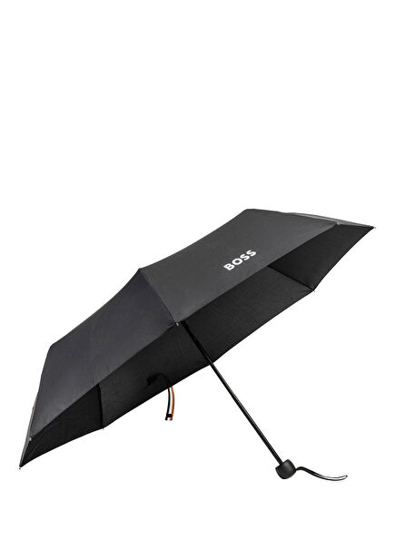 Iconic Siyah Katlamalı Unisex Mini Şemsiye