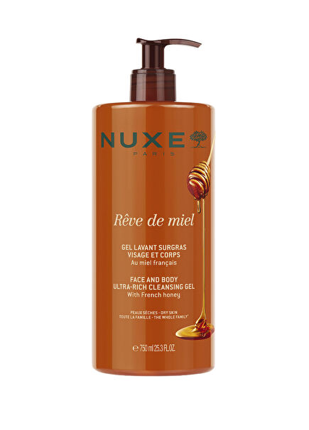Reve de Miel Purifying Face and Body Cleansing Gel 750 ml