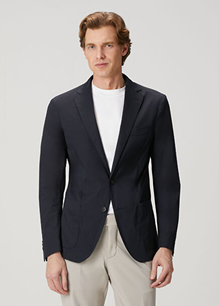 Lacivert Blazer