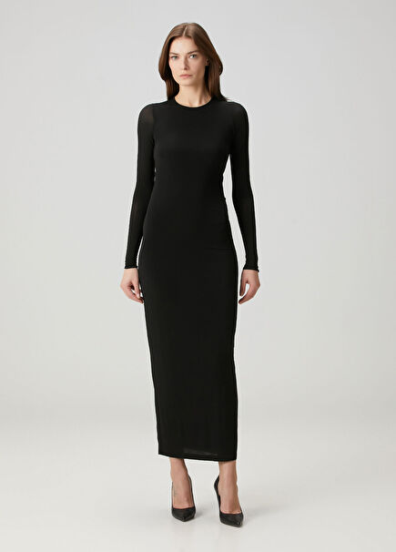Black Midi Dress