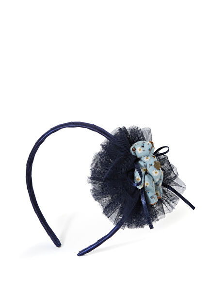 Lush Navy Blue Girl Headband