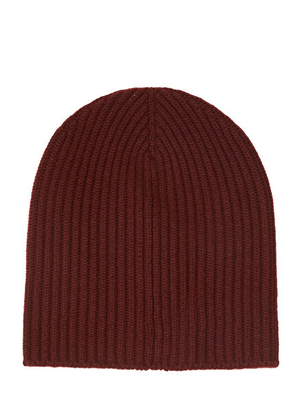 Brown Men's Cashmere Beanie