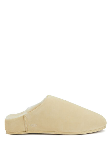 Elea Slip-On Light Yellow Women's Suede Slippers