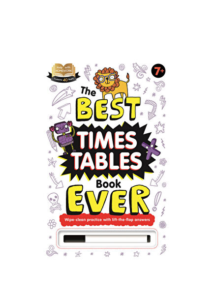 The Best Times Tables Book Ever Çarpım Tablosu Çocuk Yabancı Dil Kitabı