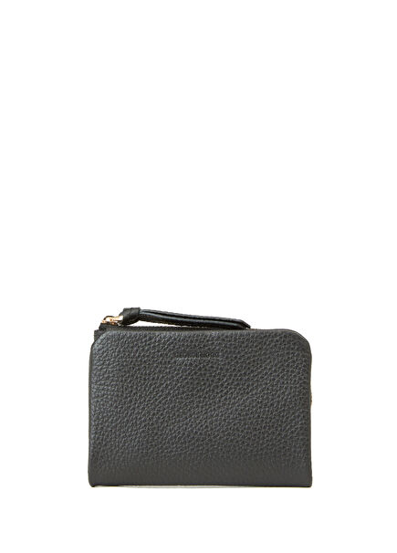 Black Women's Leather Wallet