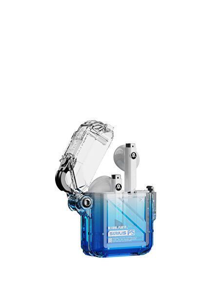 Sirius P5 Crystal V2 Mavi True Wireless Bluetooth Kulaklık
